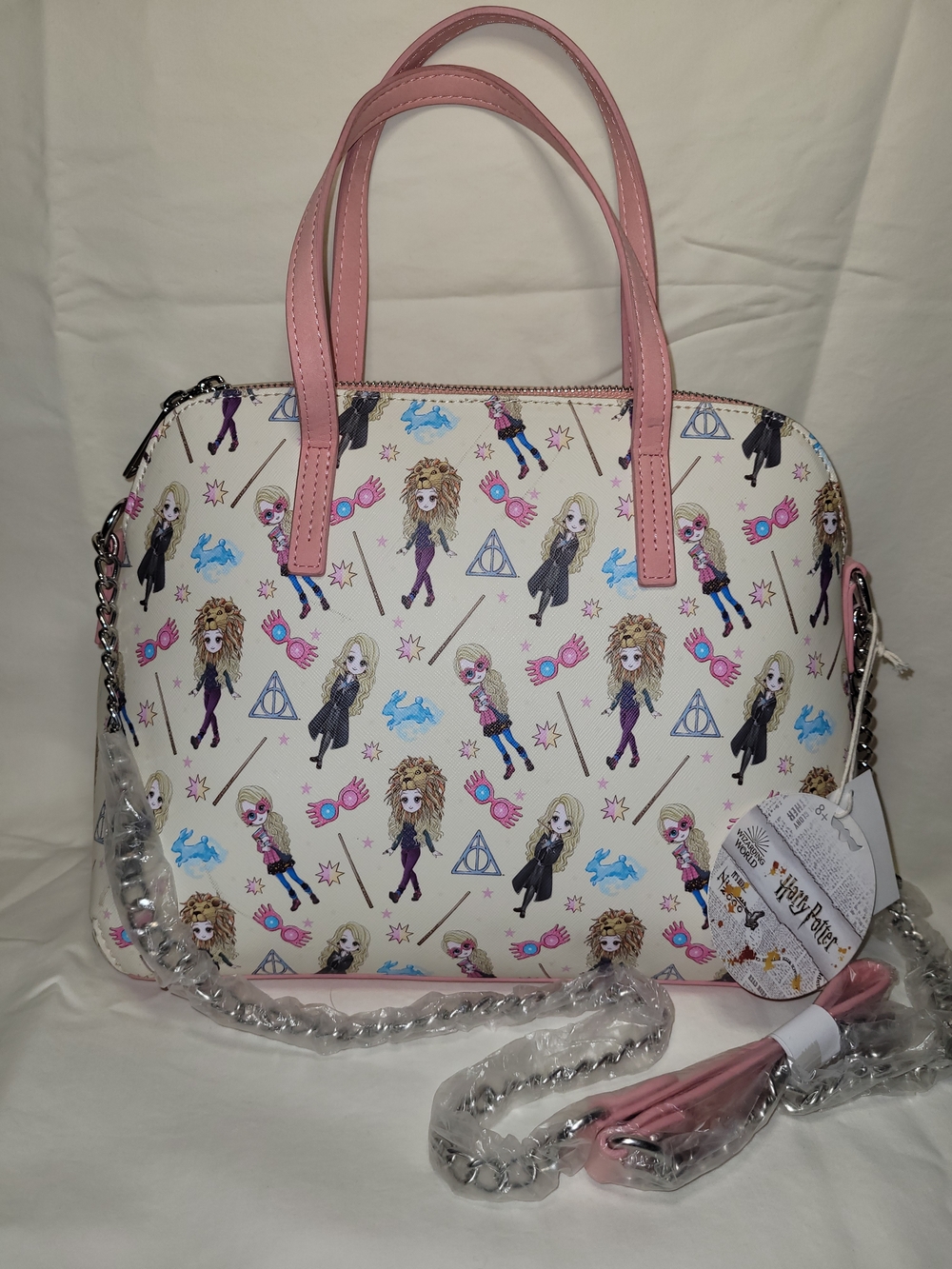 Loungefly Harry Potter Luna Lovegood Icons Cross Body Satchel Bag New With Tags